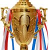 TROFEO DORADO IMPORTADO DE FUTBOL MODELO 34
