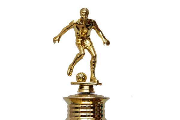 TROFEO DORADO IMPORTADO DE FUTBOL MODELO 5