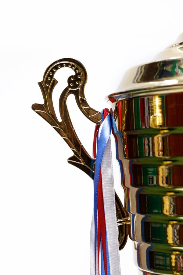 TROFEO DORADO IMPORTADO DE FUTBOL MODELO 2