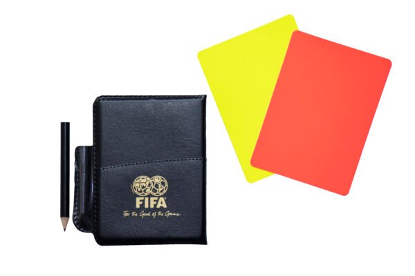 TARJETA DE ARBITRO DE LA FIFA