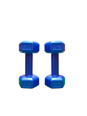 MANCUERNAS DE VINILO HEXAGONALES DE 2 KG