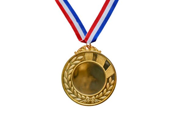 MEDALLA CINTA TRICOLOR I DOCENA